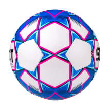 Мяч футзальный Futsal Mimas Light 852613, №4, белый/синий/розовый